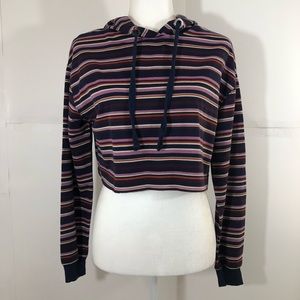 lightweight crop hoodie